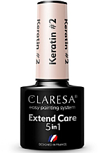 База для гель-лака - Claresa Extrend Care 5in1 Keratin — фото N2