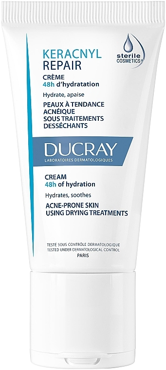 Відновлювальний крем - Ducray Keracnyl Repair Cream — фото N1