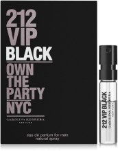 Духи, Парфюмерия, косметика Carolina Herrera 212 VIP Black - Парфюмированная вода (пробник)