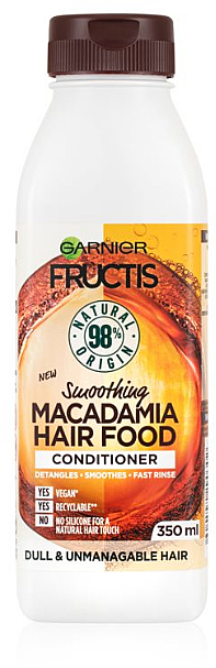 Кондиционер для волос - Garnier Fructis Macadamia Hair Food Conditioner — фото N1