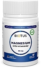 Парфумерія, косметика Магній і вітамін В6, 50 мг - Biotus Magnesium with Vitamin B6