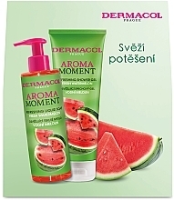 Духи, Парфюмерия, косметика Набор - Dermacol Aroma Moment Fresh Watermelon (sh/gel/250 ml + soap/250 ml)