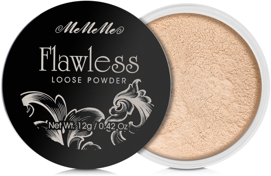 Рассыпчатая пудра для лица - MeMeMe Flawless Loose Powder