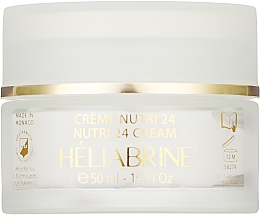 Духи, Парфюмерия, косметика Увлажняющий и тонизирующий крем для сухой кожи лица - Heliabrine Nutri 24 Cream