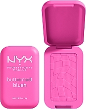 Кремові рум'яна для обличчя - NYX Professional Makeup Buttermelt High-Pigment Powder Blush — фото N3