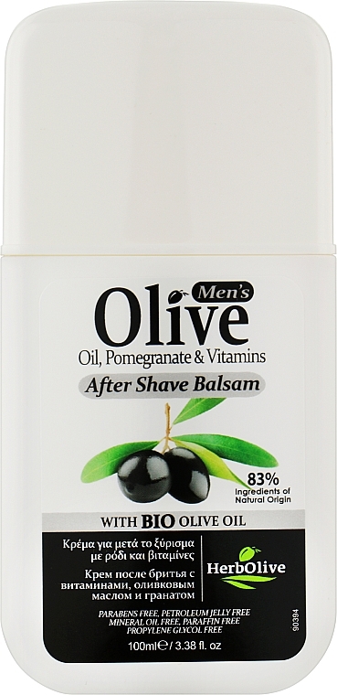 Бальзам после бритья - Madis HerbOlive Olive After Shave Balsam — фото N1