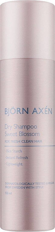 Сухой шампунь с цветочным ароматом - BjOrn AxEn Dry Shampoo Sweet Blossom — фото N1