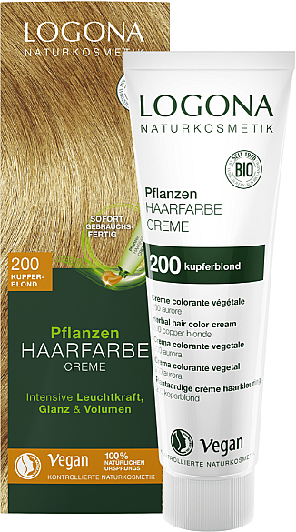 Крем-фарба для волосся - Logona Herbal Hair Colour Cream — фото N1