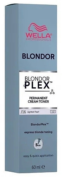 Крем-тонер для обесцвеченных волос - Wella Professionals Toner Blondorplex — фото N2