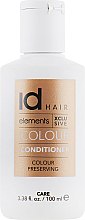 Кондиционер для окрашенных волос - idHair Elements Xclusive Colour Conditioner — фото N1