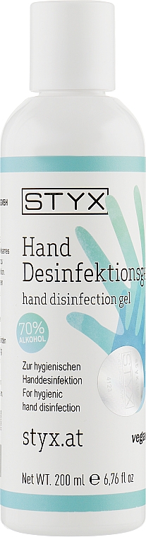 Дезинфицирующий гель для рук - Styx Naturcosmetic Hand Gisinfection Gel — фото N1