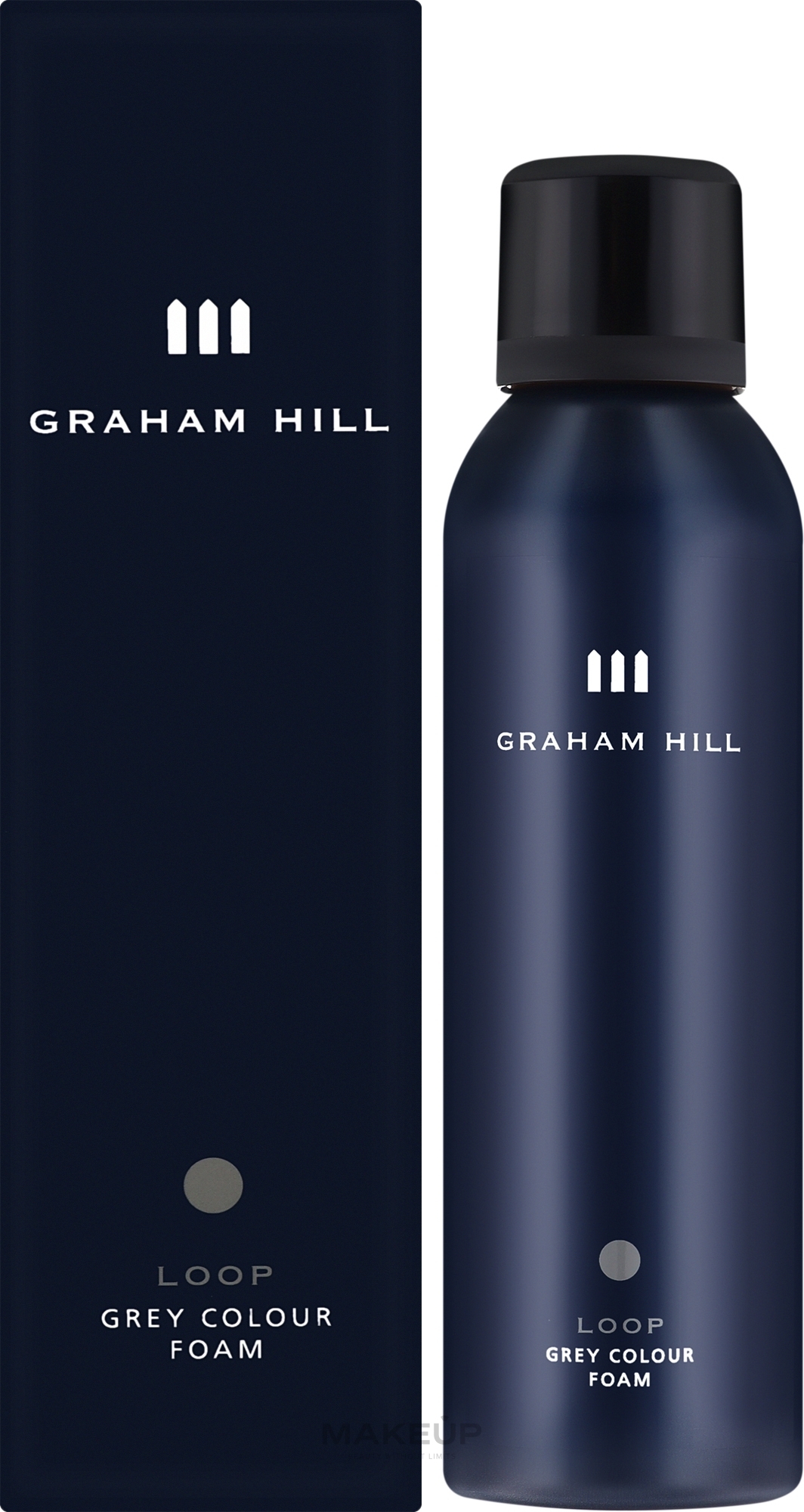 Піна для сивого та білого волосся - Graham Hill Loop Grey Colour Foam — фото 200ml