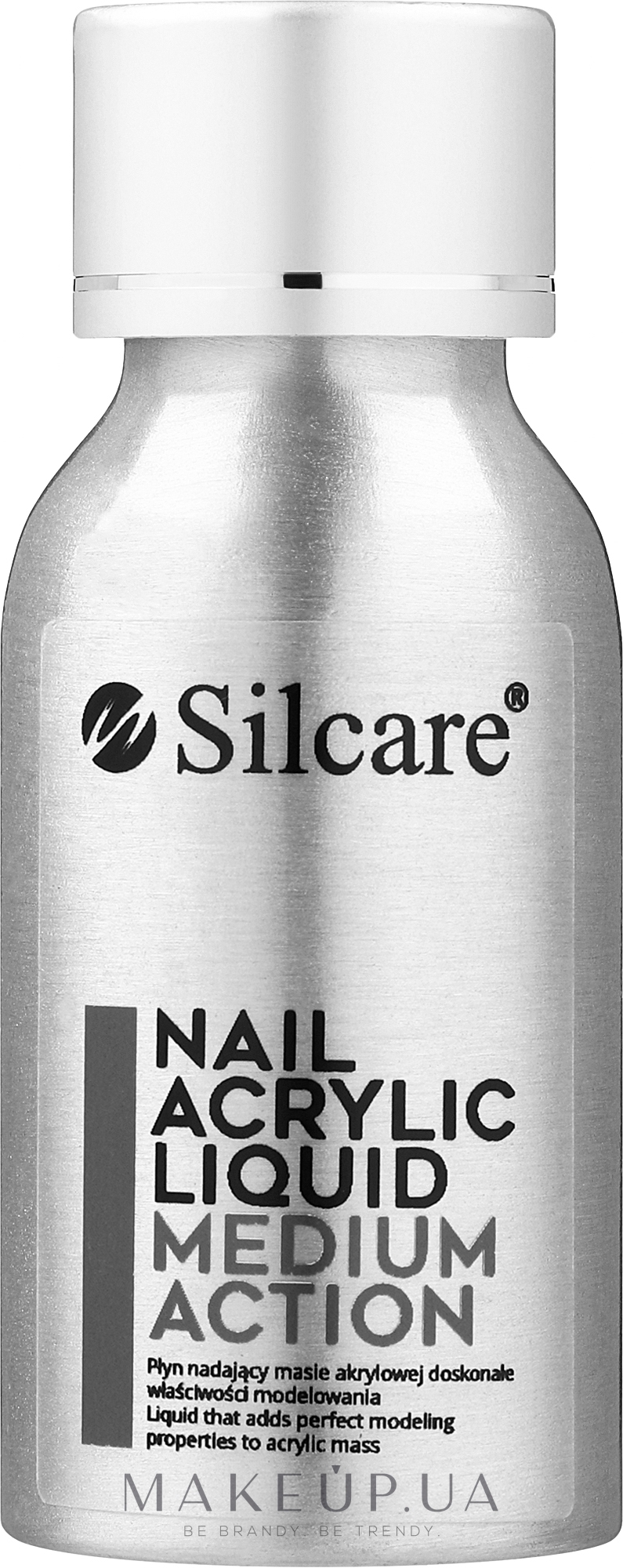 Акриловая жидкость - Silcare Nail Acrylic Liquid Comfort Medium Action — фото 50ml