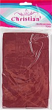Парфумерія, косметика Набір спонжів CSP-698, дрібнопористий латекс, бордовий - Christian
