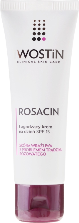 Денний крем для обличчя, заспокійливий - Iwostin Rosacin Soothing Day Cream Against Redness SPF 15 — фото N2