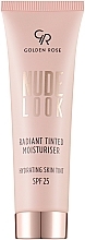 Духи, Парфюмерия, косметика Тональный крем - Golden Rose Nude Look Radiant Tinted Moisturiser SPF25