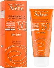 Духи, Парфюмерия, косметика УЦЕНКА Солнцезащитный лосьон - Avene Eau Thermale Sun Very High Protection Lotion SPF50 *