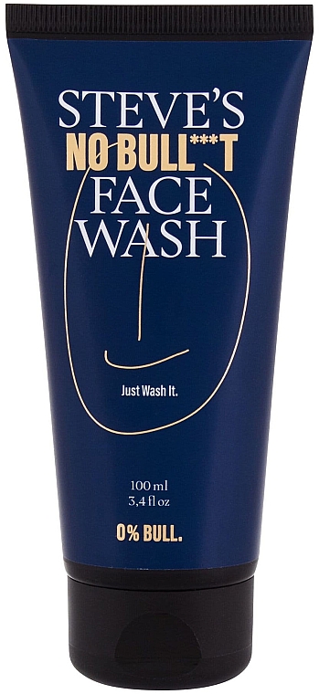 Очищувальний гель для обличчя - Steve´s No Bull***t Face Wash — фото N1
