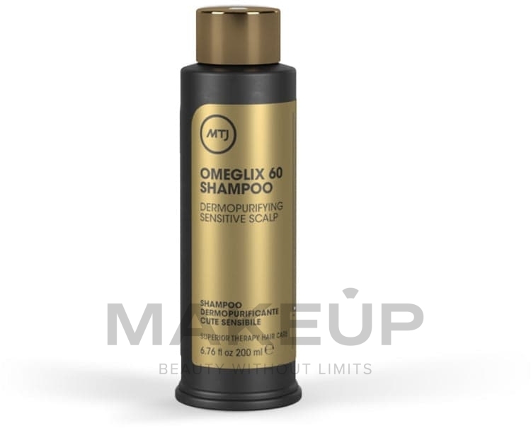 Шампунь для удаления шелушений на коже головы - MTJ Cosmetics Superior Therapy Omeglix 60 Shampoo — фото 200ml