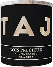 Ароматична свічка "Bois Precieux" - Taj Max Aroma Candle — фото N1