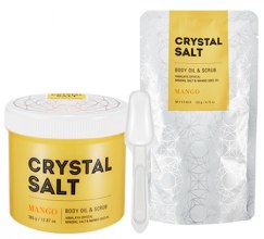 Парфумерія, косметика Масло-скраб для тіла "Манго" - Missha Crystal Salt Body Oil Scrub Mango