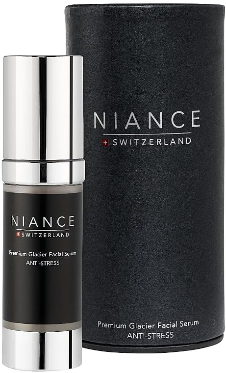Антивікова сироватка для обличчя для чоловіків - Niance Men Premium Glacier Facial Serum — фото N1