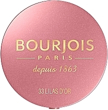 Духи, Парфюмерия, косметика Румяна - Bourjois Little Round Pot Blusher