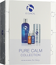 Набір від почервонінь - Is Clinical Pure Calm Collection (clean/gel/180ml + serum/15ml + serum/15ml + sun/cr/100g) — фото N1