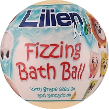 Духи, Парфюмерия, косметика Детская бомбочка для ванны с сюрпризом - Lilien Fizzing Bath Ball