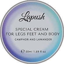 Духи, Парфюмерия, косметика Крем для ног и тела согревающий - Lapush Special Cream For Legs Feet And Body