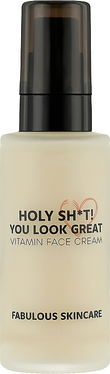 Вітамінний крем - Fabulous Skincare Face Cream Holy Sh*t You Look Great — фото N1