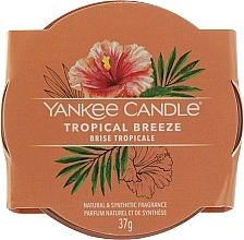 Ароматическая свеча в стакане "Тропический бриз" - Yankee Candle Tropical Breeze (мини) — фото N2