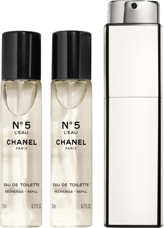 Chanel N5 L`Eau Purse Spray Refills - Туалетная вода (сменный блок) — фото N1