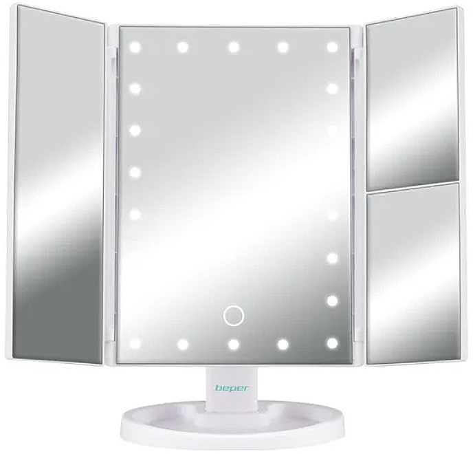 Зеркало с подсветкой - Beper Makeup Mirror With LED Light — фото N1