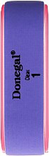 Парфумерія, косметика Полірувальник для нігтів 3-сторонній, фіолетово-рожевий - Donegal