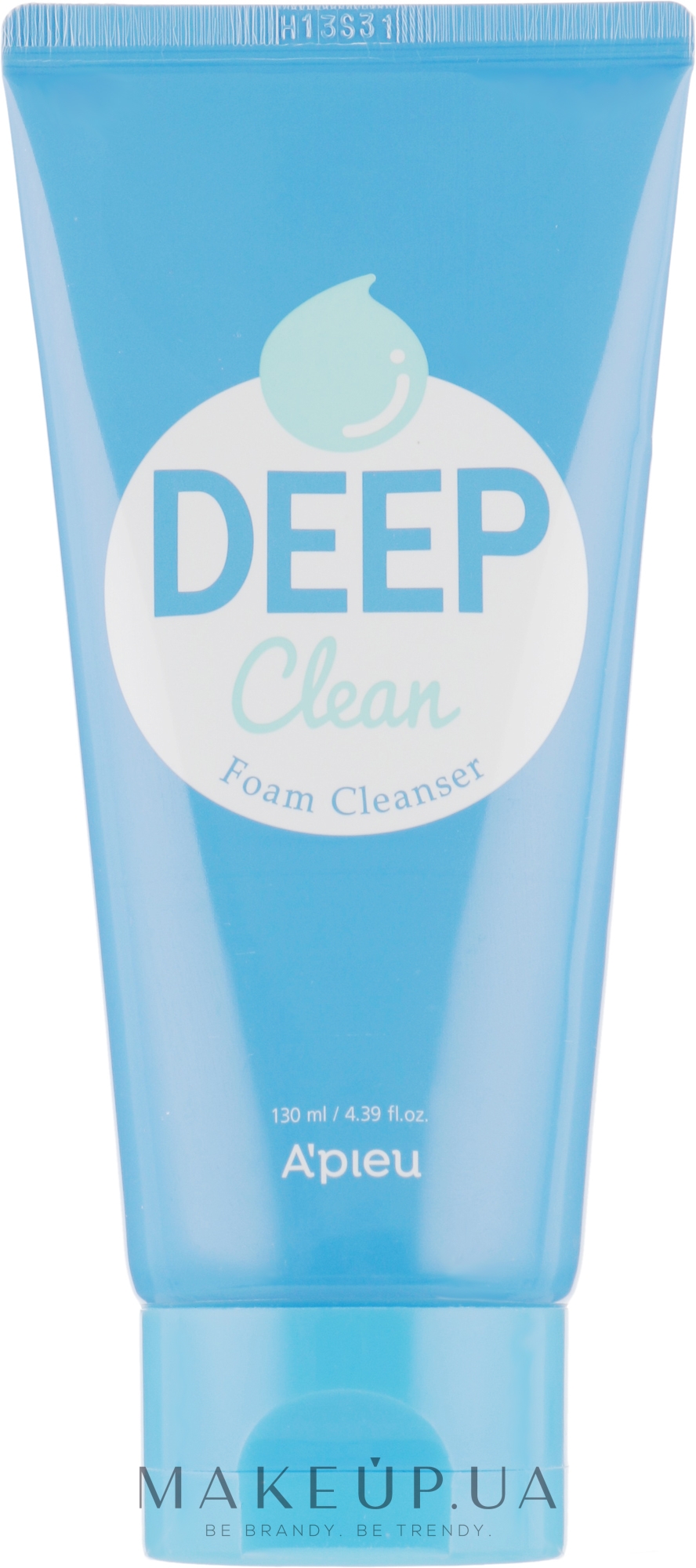 Пенка для умывания - A'pieu Deep Clean Foam Cleanser  — фото 130ml