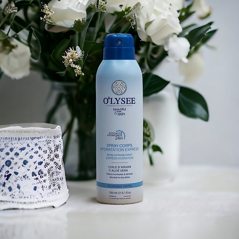 Лосьйон-спрей для тіла - O'lysee Spray-on Body Lotion Express Hydration — фото N3