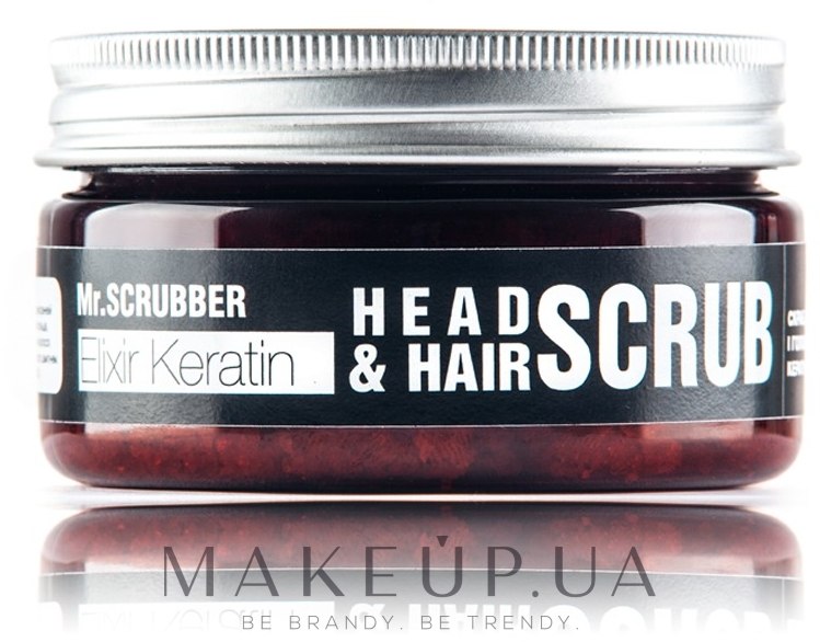 Скраб для головы - Mr.Scrubber Elixir Keratin Head & Hair Scrub — фото 100ml