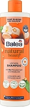 Шампунь для волосся з органічною олією макадамії та маслом ши - Balea Natural Beauty Shampoo Organic Macadamia Oil And Shea Butter — фото N2