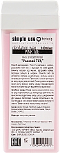 Воск для депиляции в картридже "Розовый TIO2" - Simple Use Beauty Depilation Wax — фото N2