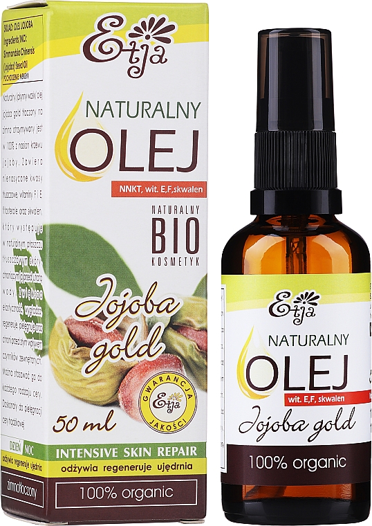 Натуральна олія жожоба - Etja Natural Jojoba Gold Oil — фото N2