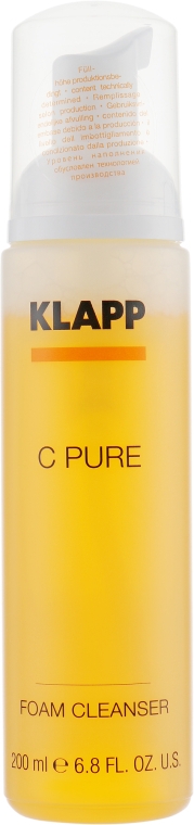 Очищувальна пінка з вітаміном С - Klapp C Pure Foam Cleanser — фото N2
