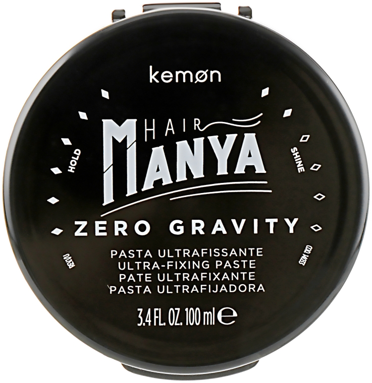 Паста для волос экстрасильной фиксации - Kemon Hair Manya Zero Gravity