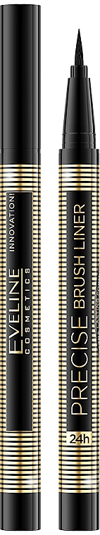 Подводка-фломастер для глаз - Eveline Cosmetics Precise Eye Liner Brush