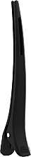 Парфумерія, косметика Затискач для волосся карбоновий, 11.5 см, чорний - Vero Professional