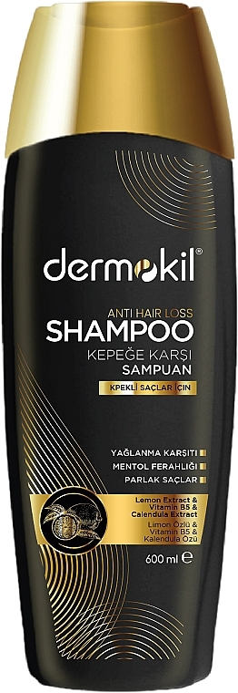 Шампунь против перхоти - Dermokil Anti Hair Loss Shampoo — фото N1