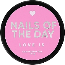 Парфумерія, косметика Гель-жуйка для об'ємних варіантів дизайну - Nails Of The Day Love Is