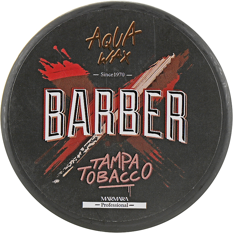 Помада для укладки волос - Marmara Barber Aqua Wax Tampa Tabaco