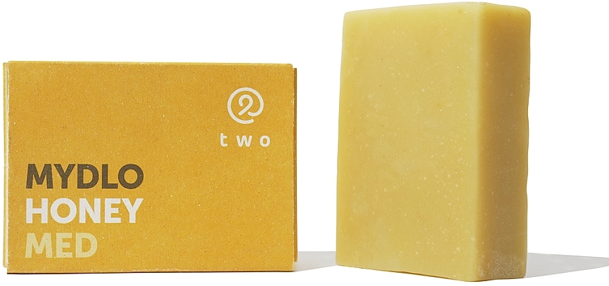 Тверде мило "Мед" - Two Cosmetics Honey Solid Soap — фото N1