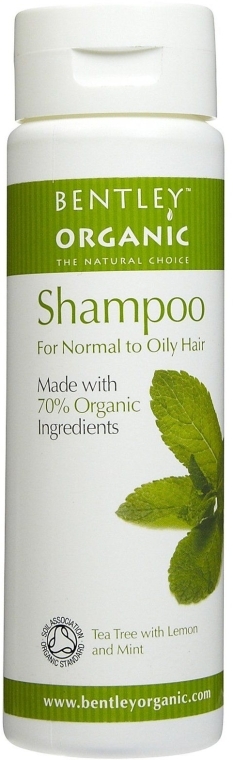 Шампунь для нормального та жирного волосся - Bentley Organic Shampoo For Normal to Oily Hair